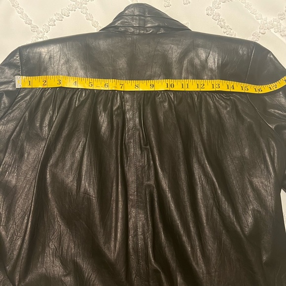 Diane Von Furstenberg Leather Jacket - Picture 8 of 8